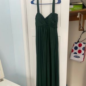 Birdy grey maternity bridesmaid dress. Size medium in emerald green.